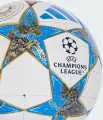 Футбольный мяч Adidas UCL TRAINING 25/26 LEAGUE STAGE бело-голубо-золотой Размер 5 JP1540