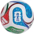 Футбольний м'яч Adidas FIFA WORLD CUP 26™ LEAGUE BALL біло-зелено-червоно-синій Розмір 5 JD8045