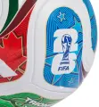 Футбольний м'яч Adidas FIFA WORLD CUP 26™ LEAGUE BALL біло-зелено-червоно-синій Розмір 5 JD8045