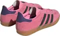 Кеди жіночі Adidas GAZELLE рожево-чорно-фіолетові IE7002