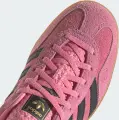 Кеди жіночі Adidas GAZELLE рожево-чорно-фіолетові IE7002