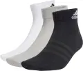 Шкарпетки Adidas THIN AND LIGHT ANKLE 3P білі, сірі, чорні (3 пари) IC1283