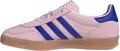 Кеды женские Adidas GAZELLE INDOOR светло-розово-синие JI1371