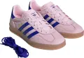 Кеды женские Adidas GAZELLE INDOOR светло-розово-синие JI1371