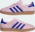 Кеды женские Adidas GAZELLE INDOOR светло-розово-синие JI1371