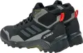 Кроссовки для хайкинга Adidas EASTRAIL 2.0 MID RAIN.RDY HIKING черно-серо-оранжевые IG8858
