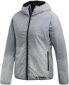 Куртка жіноча Adidas TERREX WINDWEAVE INSULATED сіра DZ0795
