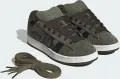 Кеди Adidas CAMPUS 00S темно-зелено-чорні JH9611