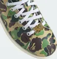 Кеди Adidas STAN SMITH X BAPE бежево-коричнево-зелений камуфляж IG8949