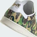 Кеди Adidas STAN SMITH X BAPE бежево-коричнево-зелений камуфляж IG8949