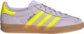 Кеды женские Adidas GAZELLE INDOOR сиренево-желтые IH5492