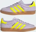 Кеди жіночі Adidas GAZELLE INDOOR бузково-жовті IH5492