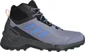 Кроссовки для хайкинга Adidas EASTRAIL 2.0 MID RAIN.RDY HIKING дымчато-голубо-черно-оранжевые HP8601
