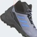 Кроссовки для хайкинга Adidas EASTRAIL 2.0 MID RAIN.RDY HIKING дымчато-голубо-черно-оранжевые HP8601