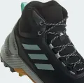 Кроссовки для хайкинга Adidas EASTRAIL 2.0 MID RAIN.RDY HIKING черно-бирюзово-серые IF4912