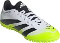 Сороконожки (шиповки) Adidas PREDATOR CLUB TF бело-черно-лаймовые JH8854
