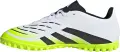 Сороконожки (шиповки) Adidas PREDATOR CLUB TF бело-черно-лаймовые JH8854