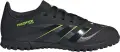 Сороконожки (шиповки) детские Adidas PREDATOR CLUB TF черно-салатовые JH8863