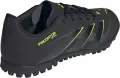 Сороконожки (шиповки) детские Adidas PREDATOR CLUB TF черно-салатовые JH8863