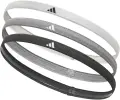 Пов'язки на голову Adidas HAIRBANDS 3PK біла, сіра, антрацитова (3 штуки) ADAC-16203