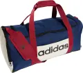 Сумка спортивная Adidas LINEAR DUFFEL MEDIUM COLORBLOCK 39L сине-красно-белая KE5542