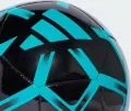 Футбольний м'яч Adidas STARLANCER CLUB чорно-бірюзовий Розмір 4 JW1357