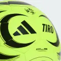 Футбольный мяч Adidas TIRO CLUB лаймово-черный Размер 4 JW1532