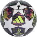 Футбольный мяч Adidas UCL LEAGUE FINAL бело-фиолетово-лаймовый Размер 5 JX9095
