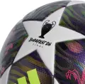 Футбольный мяч Adidas UCL LEAGUE FINAL бело-фиолетово-лаймовый Размер 5 JX9095