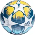 Футбольний м'яч Adidas UCL LEAGUE біло-темно-синьо-блакитно-жовтий Розмір 5 H57820