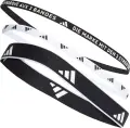 Пов'язки на голову Adidas MULTIPLE WIDTH TRAINING HEADBANDS 3PK чорні, біла (3 штуки) IA3031