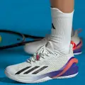 Кросівки тенісні Adidas ADIZERO CYBERSONIC біло-синьо-помаранчеві GY9634