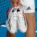 Кросівки тенісні Adidas ADIZERO CYBERSONIC біло-синьо-помаранчеві GY9634