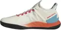 Кросівки тенісні Adidas ADIZERO UBERSONIC 4 CLAY бежево-оранжево-блакитні HQ5930