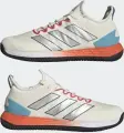 Кросівки тенісні Adidas ADIZERO UBERSONIC 4 CLAY бежево-оранжево-блакитні HQ5930