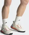 Кросівки тенісні Adidas ADIZERO UBERSONIC 4 CLAY бежево-оранжево-блакитні HQ5930