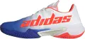 Кросівки тенісні Adidas BARRICADE біло-синьо-помаранчеві HQ8917