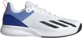 Кроссовки теннисные Adidas COURTFLASH SPEED бело-сине-оранжевые HQ8481