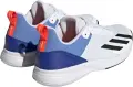 Кроссовки теннисные Adidas COURTFLASH SPEED бело-сине-оранжевые HQ8481