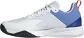 Кроссовки теннисные Adidas COURTFLASH SPEED бело-сине-оранжевые HQ8481