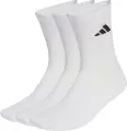 Носки Adidas CUSHIONED SPORTSWEAR CREW SOCKS 3P белые (3 пары) JZ0530