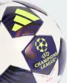 Сувенірний футбольний м'яч Adidas UEFA CHAMPIONS LEAGUE FINAL MINI біло-фіолетово-лаймовий Розмір 1 JX9099