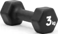 Гантели Adidas DUMBBELLS черные (2 х 3,0 кг) ADWT-11403-NL