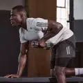 Гантель наборная Adidas ADJUSTABLE CHROME DUMBBELL серебряная (5,0 кг) ADWT-11400
