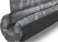 Накладка на штангу Adidas BARBELL PAD чорно-сіра ADST-13100BK