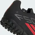 Сороконожки (шиповки) детские Adidas F50 CLUB TF черно-красные JS1490