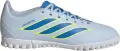 Сороконожки (шиповки) детские Adidas PREDATOR CLUB TF голубо-сине-салатовые JS0366