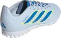 Сороконожки (шиповки) детские Adidas PREDATOR CLUB TF голубо-сине-салатовые JS0366