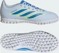 Сороконожки (шиповки) детские Adidas PREDATOR CLUB TF голубо-сине-салатовые JS0366