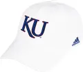 Кепка Adidas KANSAS JAYHAWKS COACH SLO AD белая FS4962